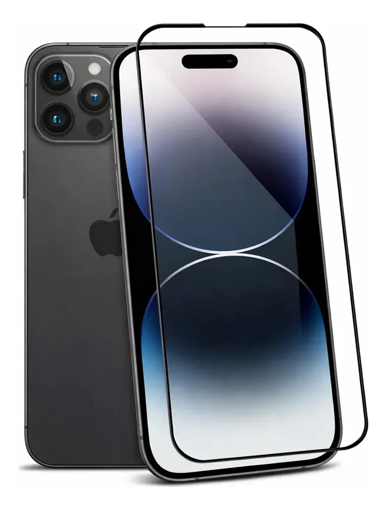 Película 3d De Vidro Temperado 9h Para Iphone 16 Pro Max
