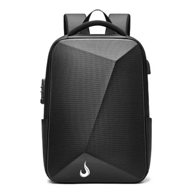 Mochila Gamer Rise Mode Safe 02 P/ Notebook 17" Preto - RM-BP-S-02-B
