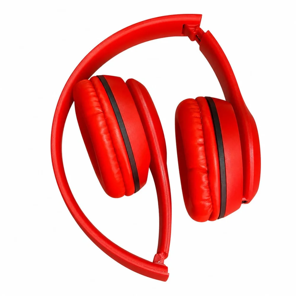 Imagem 3 de 3 do produto Headphone Lehmox Bluetooh Microsd Fm P2 Vermelho Lef-1003