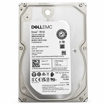 Hd Dell Emc Exos 7e10 2TB Sata 6gb/s 7200rpm