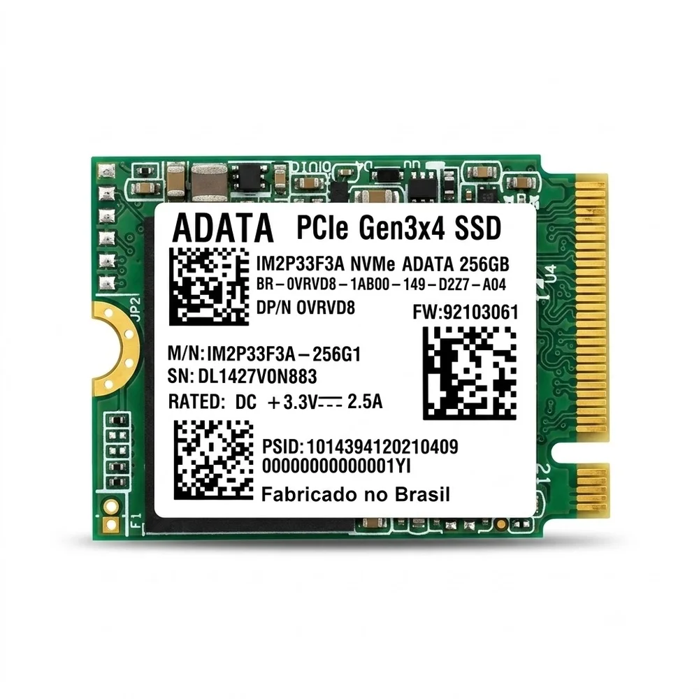 SSD Nvme Adata 256gb PCie Gen3x4 M.2 2230