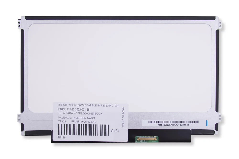 Tela Para Notebook Samsung Chromebook Xe303c12-h01uk 11.6" Hd 40 Pinos Fosca Tela Para Notebook Samsung Chromebook Xe303c12-h01uk 11.6" Hd 40 Pinos Fosca