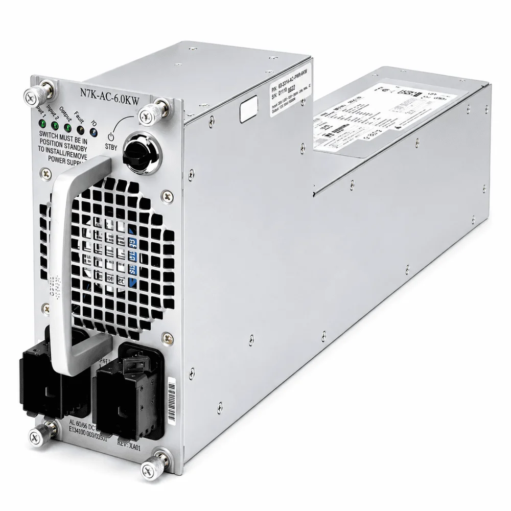 Imagem 3 de 5 do produto Fonte Cisco Nexus 7000 6000w Ac N7k-ac-6.0kw   Hot Swap