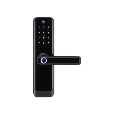 Fechadura Digital Biometrica Wi-fi Tuya Com Impressao Digital Senha Cartao Rfid Ic App Campainha Integrada
