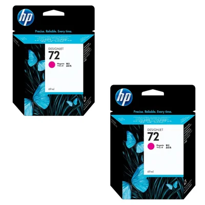 Kit Cartucho De Tinta Hp 72 C9372a C9399a Magenta | Designjet T610 T770 T1100 T2300