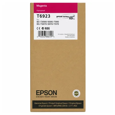 Cartucho Epson T6923 T6943 Sure Color Magenta T7270, T7000, T5270, T5000, T3270, T3000 | 110ml