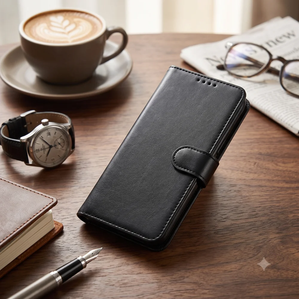 Imagem 2 de 5 do produto Capa Capinha Carteira Premium Para Xiaomi Poco X8 Pro Max