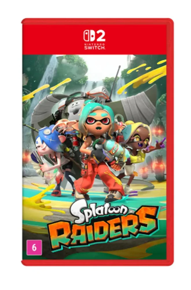 Jogo Splatoon Raiders Nintendo Switch 2 Jogo Splatoon Raiders Nintendo Switch 2
