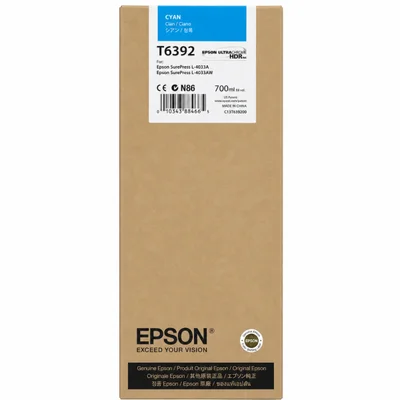 Cartucho De Tinta Epson T6392 Azul | Epson Surepress L-4033 L-4533a L-4033a L-4033aw L-4533aw Sure Press