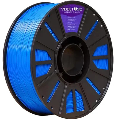 Filamento Impressora 3d Abs 1kg Azul High Speed Premium Voolt 3d