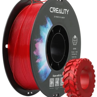 Filamento 1.75mm Impressora 3d Tpu 95a Vermelho 1kg Creality