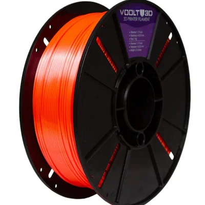 Filamento Impressora 3d Pla Rosa Salmão Neon 1kg V-silk High Speed Premium Voolt 3d