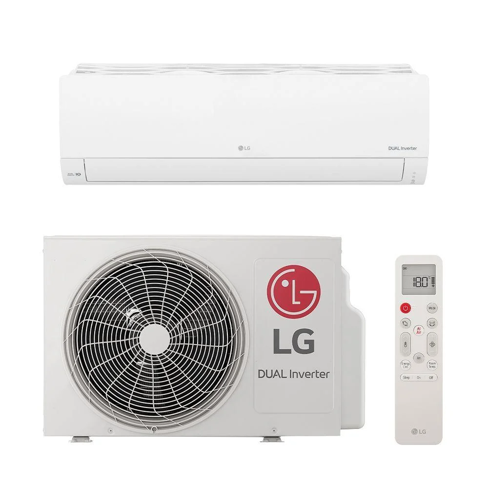 Ar Condicionado Split Lg Dual Inverter Ai Compact 18000 Btus Frio 220v S3-q18klqac