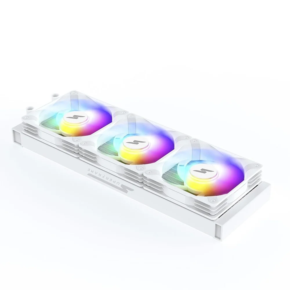 Water Cooler Superframe Isengard, ARGB, 360mm, Intel-amd, Controladora, White, Sf-w360w Water Cooler Superframe Isengard, ARGB, 360mm, Intel-amd, Controladora, White, Sf-w360w