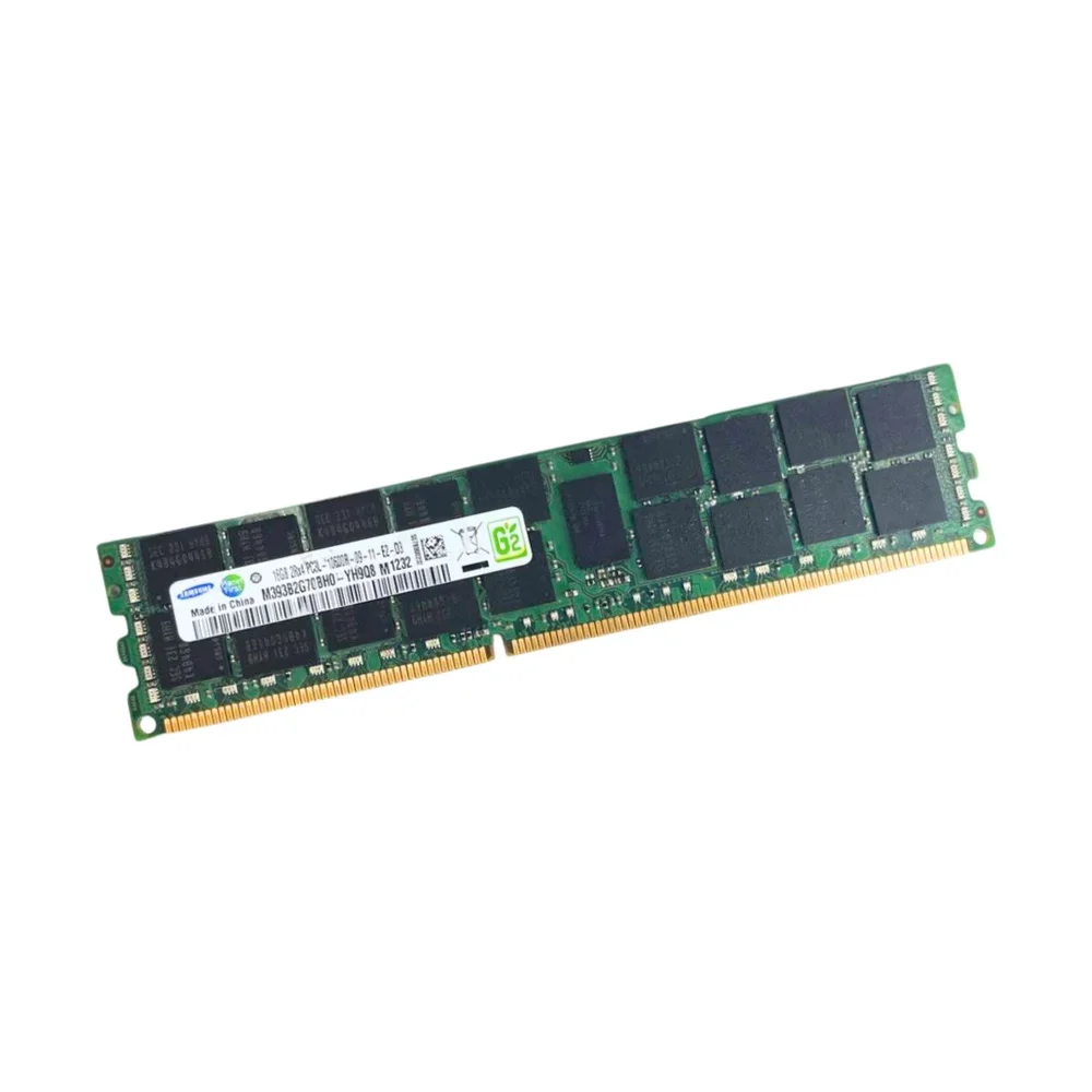 Imagem 2 de 3 do produto Memoria Ram Para Servidor Samsung 16gb Ddr3l 1333mhz 2rx4 M393b2g70bh0-yh9