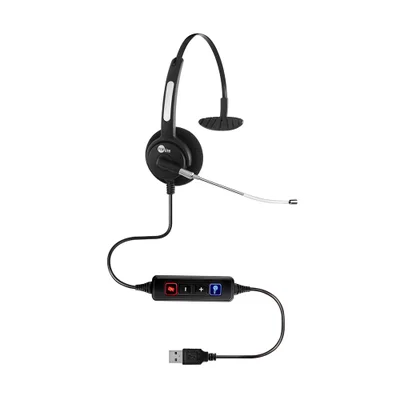 Kit 10 Unidades Headset Htu-310 Monoauricular Usb