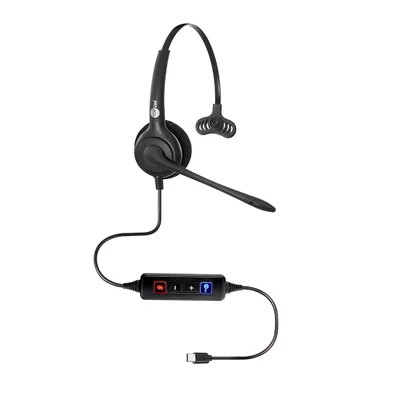 Headset Fp 350 Monoauricular Usb-c