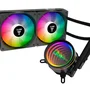 Water Cooler 240mm RGB Clanm Cryos Night Preto Para Intel E Amd