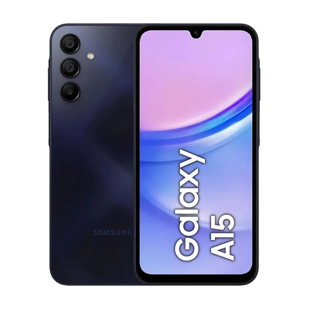 Smartphone Celular Samsung Galaxy A15 128GB, 4gb Ram, Android 14, Câmera 50 Mp, Tela 6,5 " 90 Hz, Bateria 5000 M