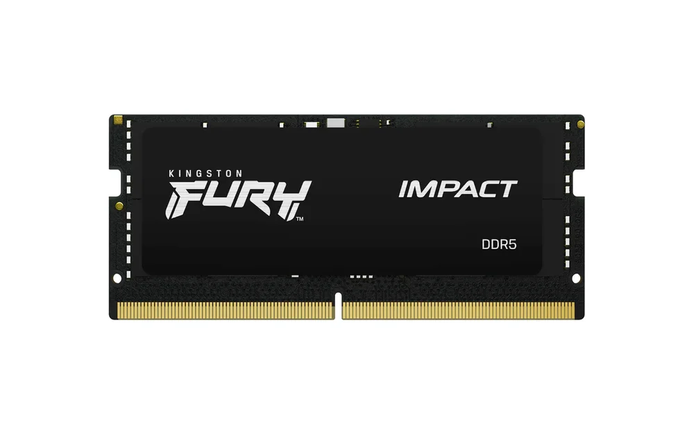 MEMÓRIA RAM KINGSTON FURY IMPACT, 16GB, 6000MHZ, DDR5, CL38, PARA NOTEBOOK, PRETO - KF560S38IB-16 MEMÓRIA RAM KINGSTON FURY IMPACT, 16GB, 6000MHZ, DDR5, CL38, PARA NOTEBOOK, PRETO - KF560S38IB-16