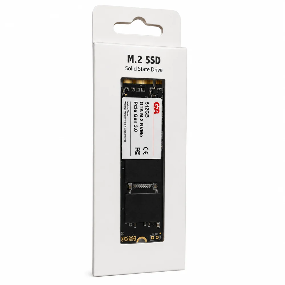 Imagem 3 de 4 do produto SSD 512gb Gta Tech M.2 Nvme PCie 3.0 2000mb/s Leit - 1600mb/s Grav