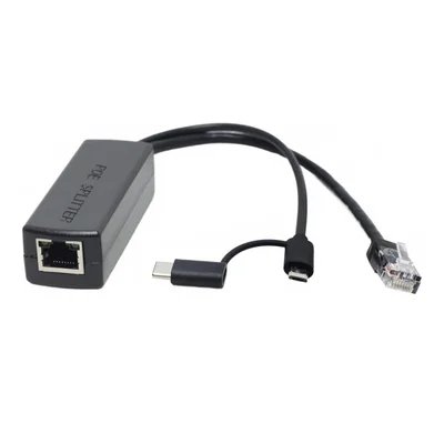 Adaptador Divisor Poe Para Raspberry Com Usb C  Ls-poe-0530lk Dslrkit