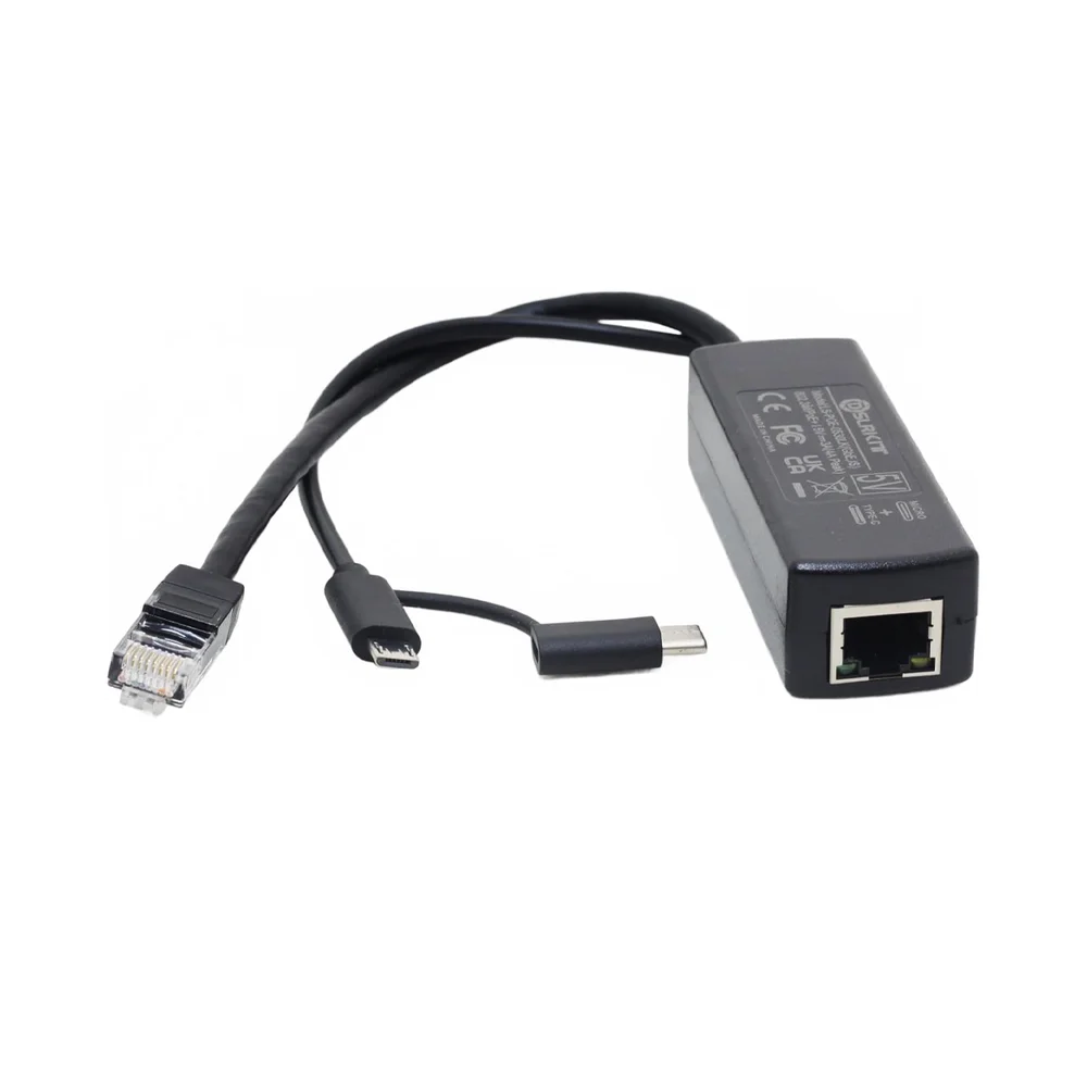 Imagem 2 de 4 do produto Adaptador Divisor Poe Para Raspberry Com Usb C  Ls-poe-0530lk Dslrkit