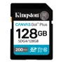 Cartão De Memória Kingston Canvas Go Plus Sdg4/128GB Microsdxc 128GB Uhs-i U3 V30 A2 4k Leitura 170mb/s Com Adaptador Sd