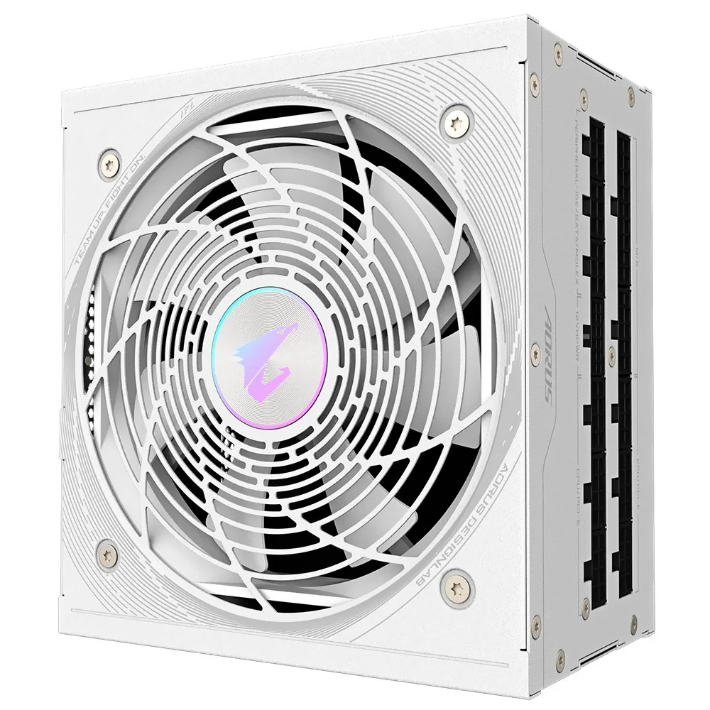 Imagem 3 de 3 do produto Fonte De Alimentação Gigabyte Aorus Elite Gp-ae850pm Pg5 Ice 850w Atx 3.1 / Modular / 80 Plus Platinum / Bivolt