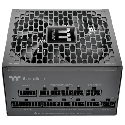 Fonte De Alimentação Thermaltake Toughpower Pt Ps-tpp-0850fnfapu-1 850w Atx 3.1 Modular 80 Plus Platinum Pfc Ativo Preto