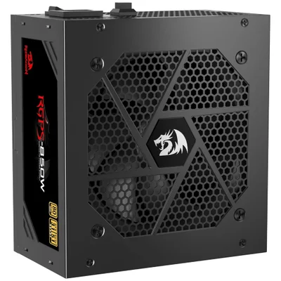 Fonte De Alimentação Redragon Gc-ps010 V2 850w Atx Modular 80 Plus Gold Atx 3.1 PCie 5.0 Bivolt Preto