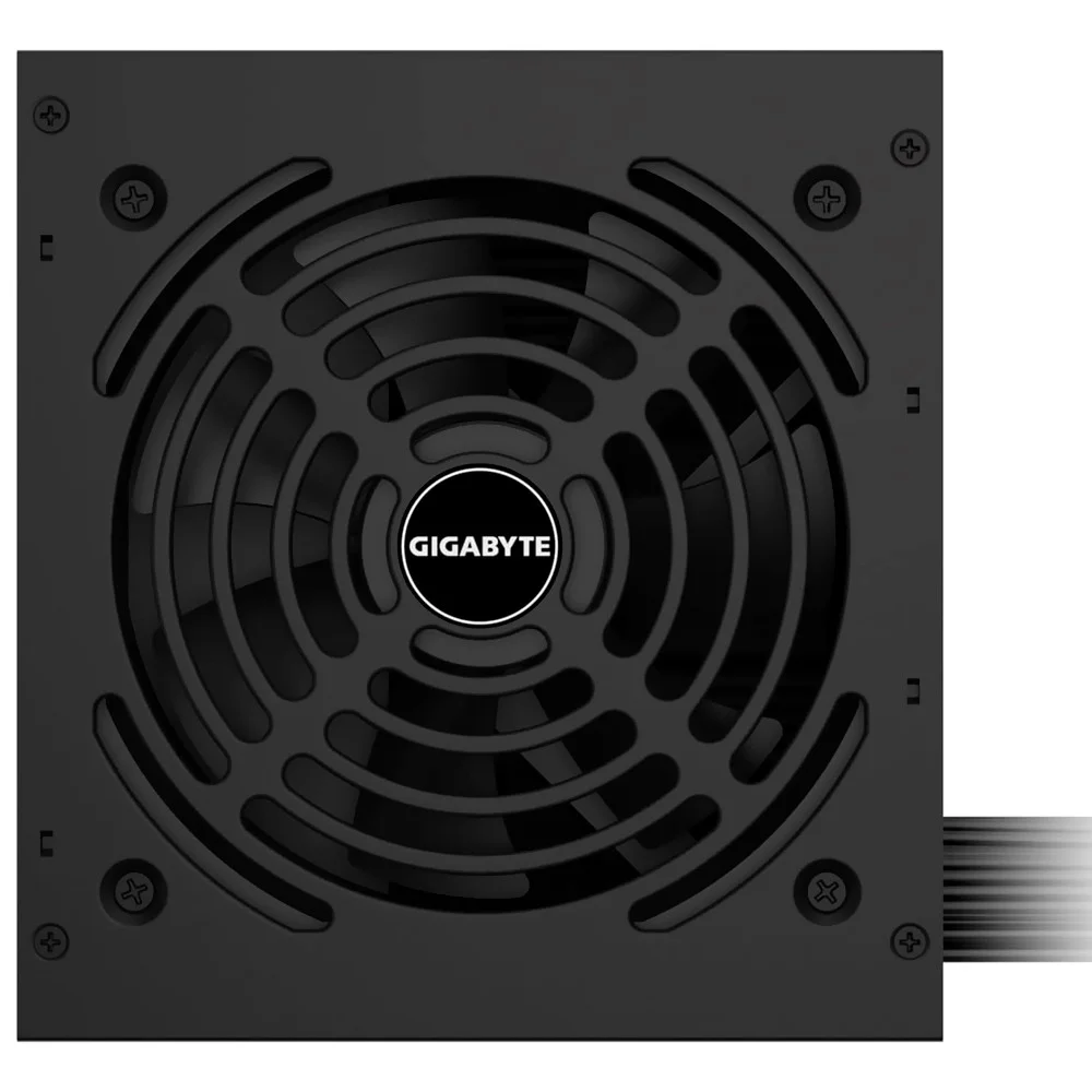 Imagem 2 de 3 do produto Fonte De Alimentação Gigabyte Gp-p650g 650w Atx Não Modular 80 Plus Gold Pfc Ativo 120mm Silencioso Bivolt