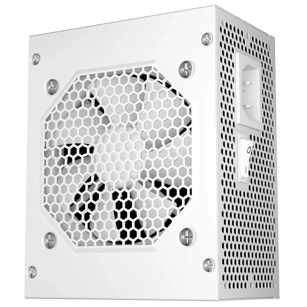 Imagem 3 de 3 do produto Fonte De Alimentação Redragon Gc-ps014w 650w Sfx Modular 80 Plus Gold Pfc Ativo Branco Silenciosa