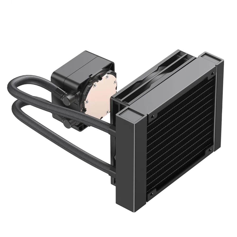 Imagem 2 de 4 do produto Water Cooler Gamer Ninja Yuki, ARGB, 120mm, Intel-amd, Controladora, Black, Gn-wc-yk120rb