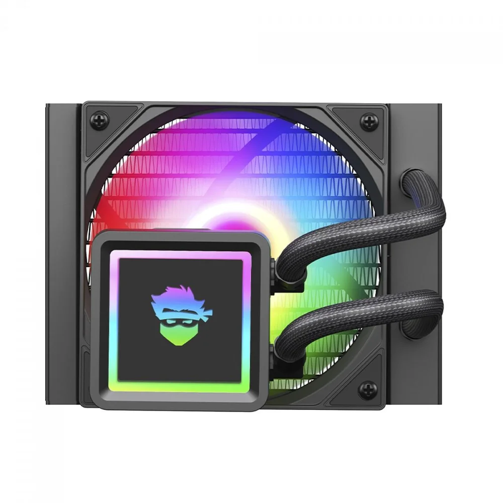 Imagem 4 de 4 do produto Water Cooler Gamer Ninja Yuki, ARGB, 120mm, Intel-amd, Controladora, Black, Gn-wc-yk120rb