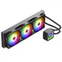 Water Cooler Gamer Ninja Yuki, ARGB, 360mm, Intel-amd, Controladora, Black, Gn-wc-yk360rb