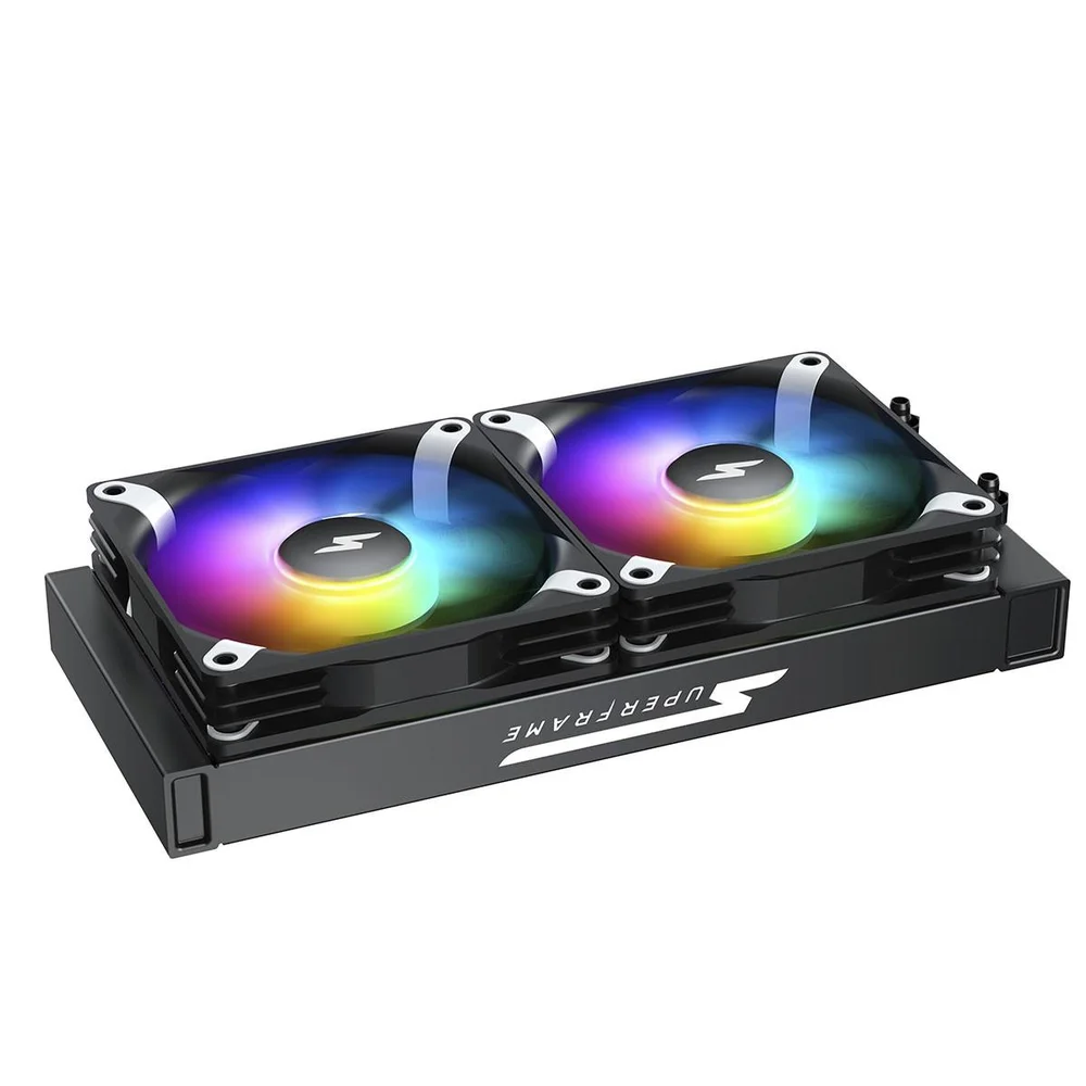 Imagem 4 de 5 do produto Water Cooler Superframe Isengard Smart, ARGB, 240mm, Intel-amd, Controladora, Black, Sf-w240b-s
