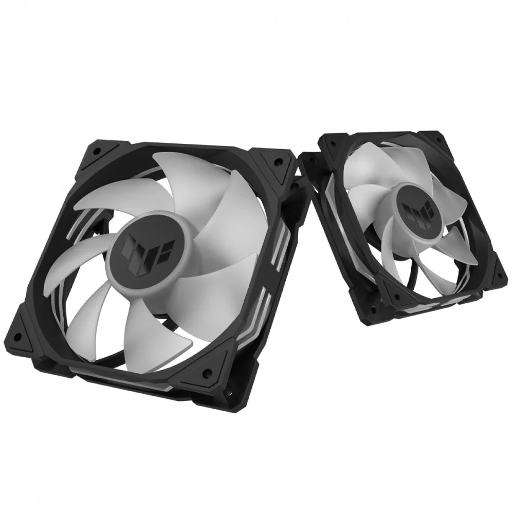 Imagem 3 de 5 do produto Cooler Para Gabinete Asus Tuf Gaming Tr120 Reverse Blade, ARGB, 120mm, Pwm, Preto, 90da00d0-b00000