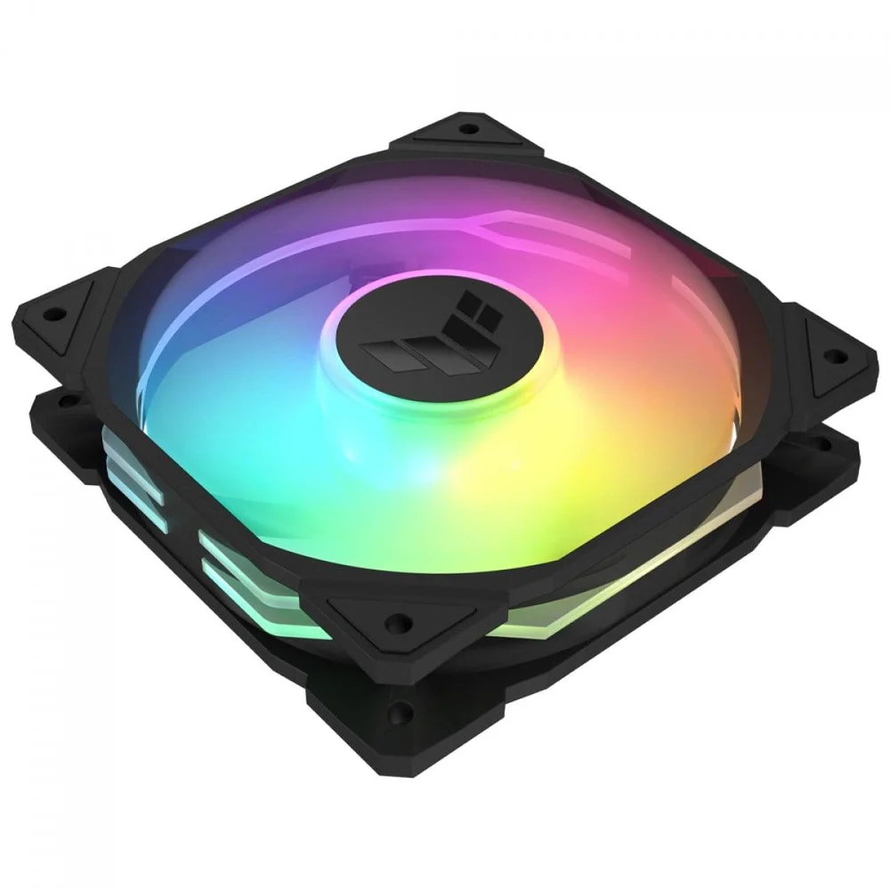 Imagem 5 de 5 do produto Cooler Para Gabinete Asus Tuf Gaming Tr120, ARGB, 120mm, Pwm, Preto, 90da0090-b00000