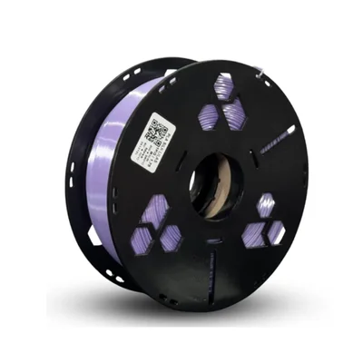 Filamento Pla Silk Lilás | 1,75mm | 1kg | Tríade 3d
