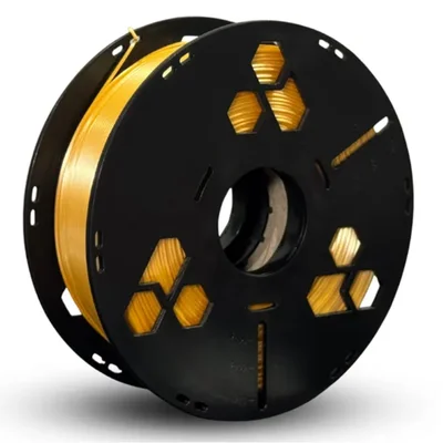 Filamento Pla Silk Ouro | 1,75mm | 1kg | Tríade 3d