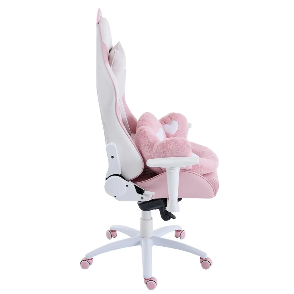 Cadeira Gamer Ninja Mewmew Pro Edition, Reclinável, 2d, Rosa E Branco, Gn-ch-mpr2dpwl Cadeira Gamer Ninja Mewmew Pro Edition, Reclinável, 2d, Rosa E Branco, Gn-ch-mpr2dpwl
