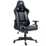 Cadeira SuperFrame Wave, Massageadora, Reclinável, 2D, Com Controle, Preta e Branca, SF-CH-WVR2DBWL