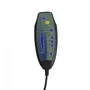 Cadeira SuperFrame Wave, Massageadora, Reclinável, 2D, Com Controle, Preta e Branca, SF-CH-WVR2DBWL