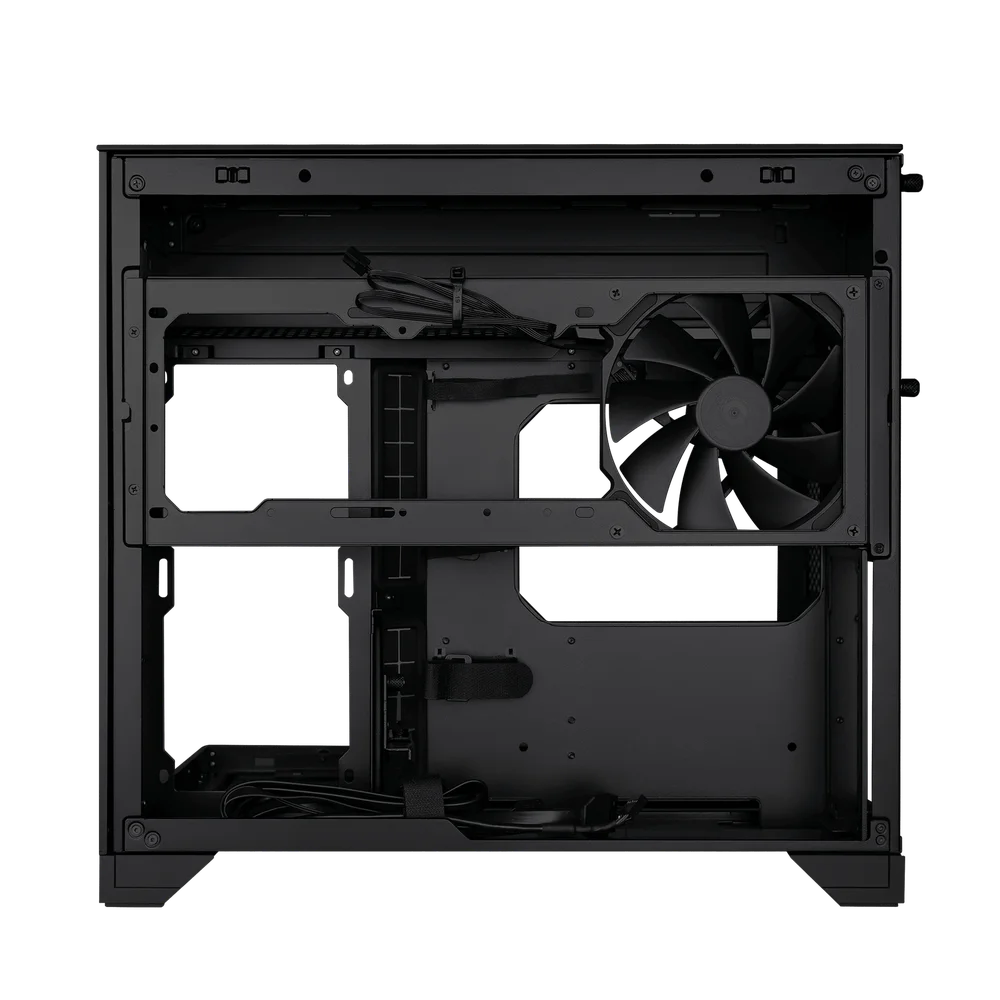 Imagem 3 de 5 do produto Gabinete Lian Li O11 Vision-m Vidro 1 Fan 140mm O11vmx Preto