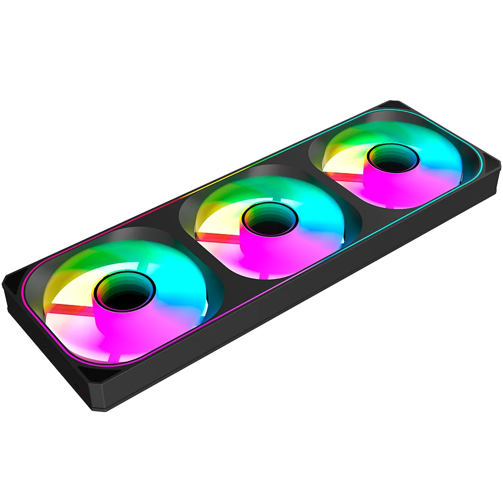 Imagem 5 de 5 do produto Fan Kalkan Strix Unibody 360mm ARGB Pwm Preto