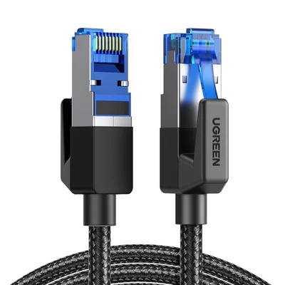 Cabo De Rede Ethernet Cat8 Ugreen 40gbps 2000mhz 20m Nylon