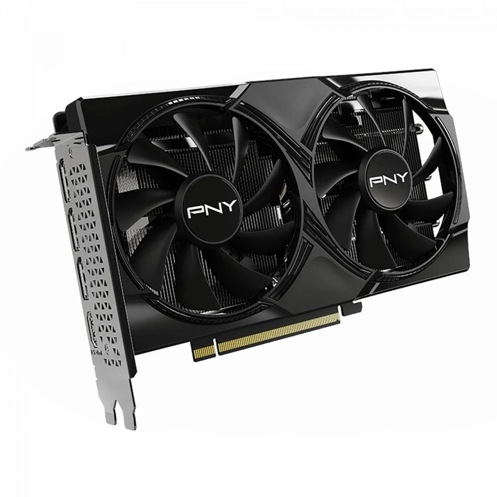 Placa De Vídeo Pny Nvidia Geforce RTX 5060 Dual Oc, 8GB, Gddr7, Dlss, Ray Tracing, Vcg50608dfxpb1-o Placa De Vídeo Pny Nvidia Geforce RTX 5060 Dual Oc, 8GB, Gddr7, Dlss, Ray Tracing, Vcg50608dfxpb1-o