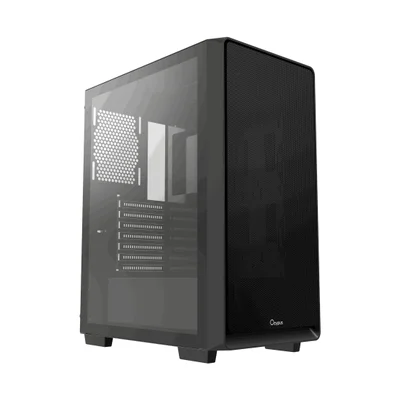 Gabinete Gamer Ocypus Gamma C60, Mid-tower, Vidro Temp, S/ Fans, Black - Gamma-c60-bkg000xx-gl