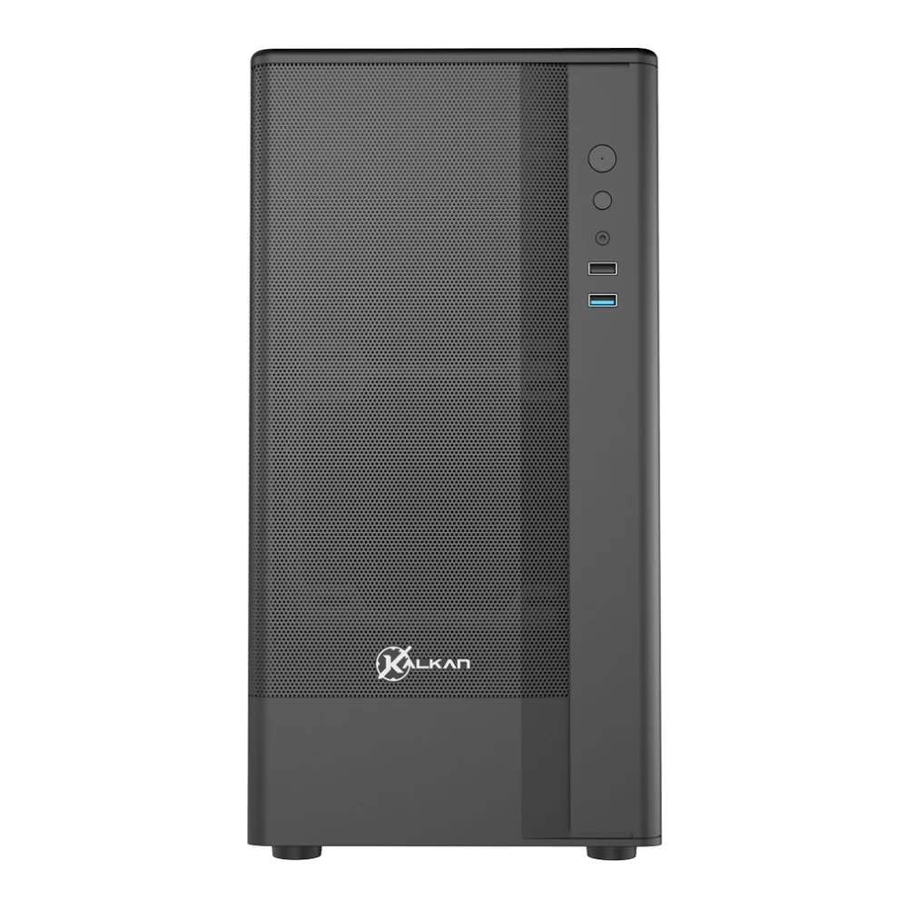 Imagem 4 de 5 do produto Gabinete Gamer Kalkan Avalon Pro V2, Mid-tower, Vidro Temp, S/ Fans, Black - Klk00074